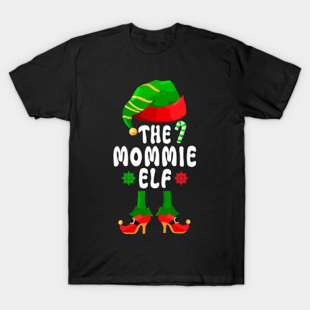 Cute The Mommie Elf Xmas T-Shirt by Kesehatan Ibu Dan Anak